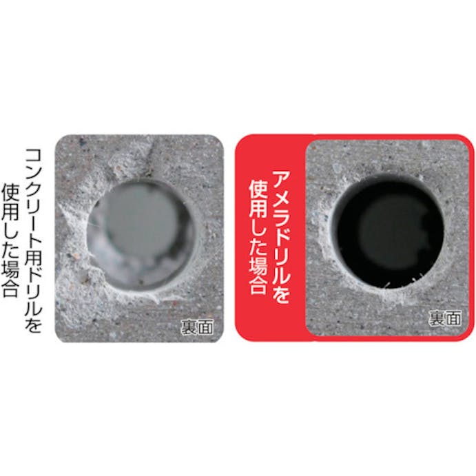 【CAINZ-DASH】サンコーテクノ 押し出し成形セメント板用ドリル（ストレートシャンク）　アメラドリルＡＭＤタイプ　刃径９．０ｍｍ AMD-9.0X120【別送品】