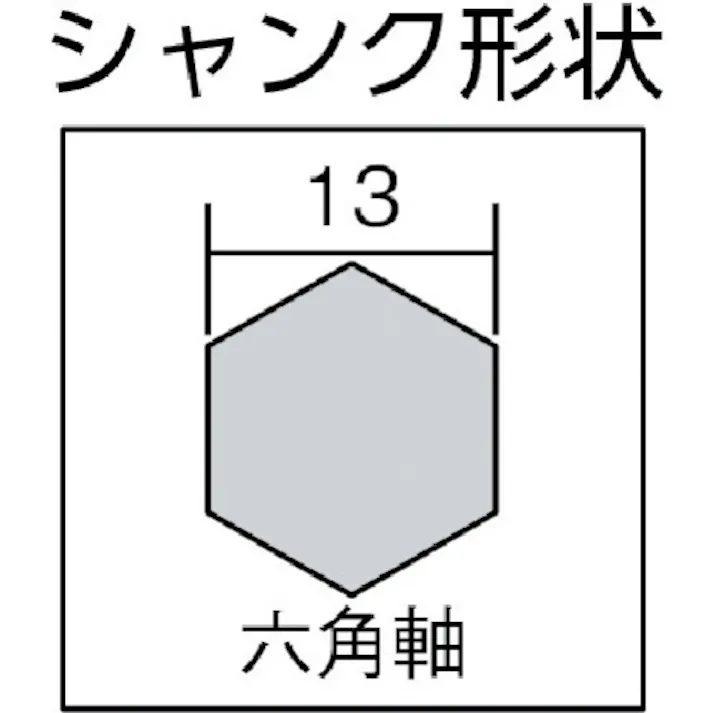 【CAINZ-DASH】サンコーテクノ アンカードリルADX2-HEX 全長320タイプ 刃径21.5mm ADX2-21.5HEX【別送品】