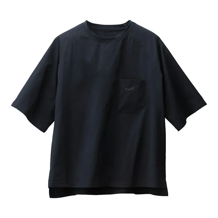 PLAYS AQA 遮熱ラッシュTシャツ メンズ ブラック LL