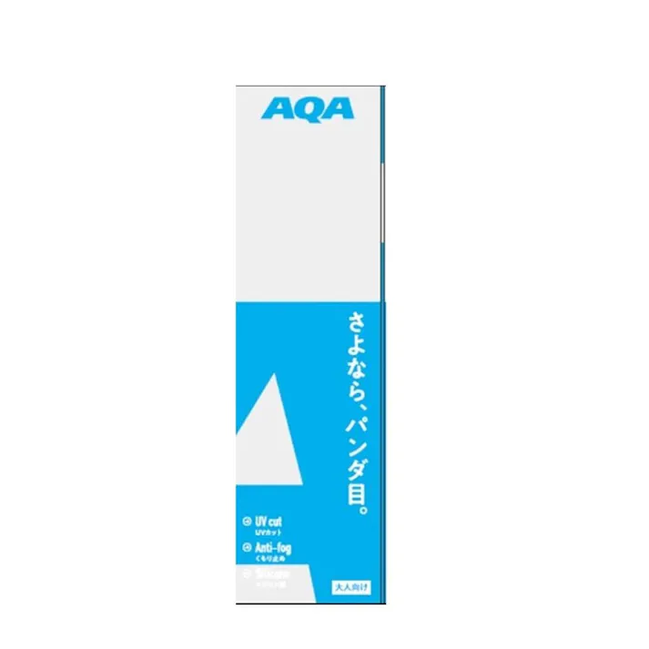 AQA エーキューエー スイミングゴーグル ウォーターランナーフィット3 スモーク KM-1622