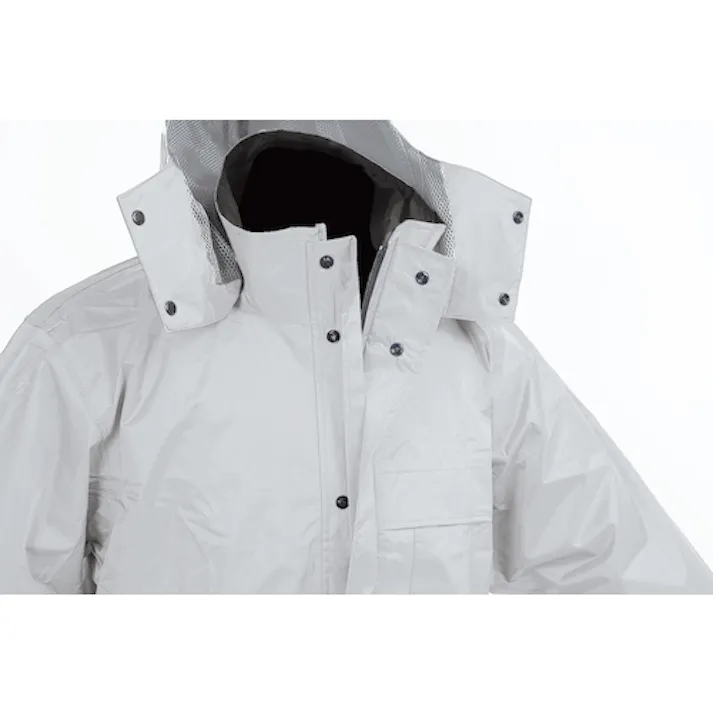 【CAINZ-DASH】前垣 AP300PVCレインスーツ シルバー Sサイズ AP300 SLV S【別送品】