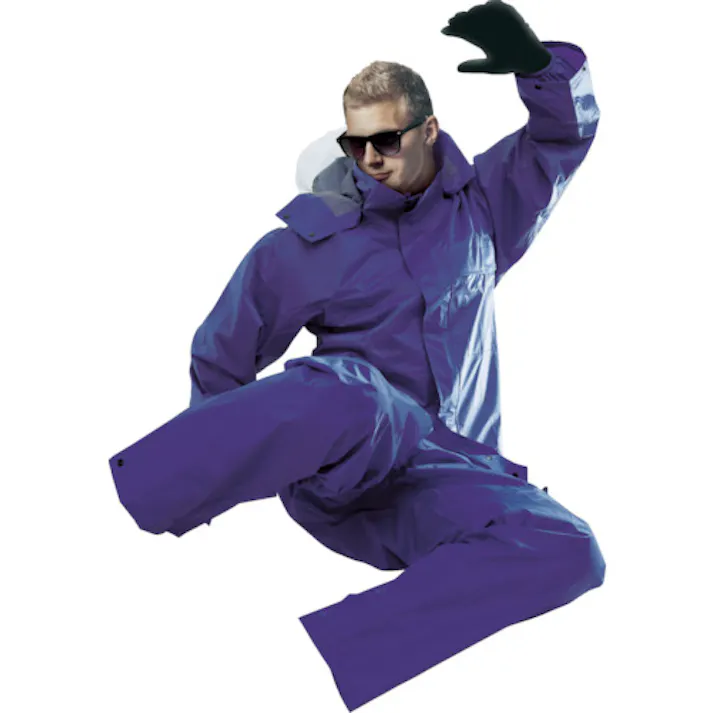 【CAINZ-DASH】前垣 AP300PVCレインスーツ ネイビー LLサイズ AP300 NV LL【別送品】