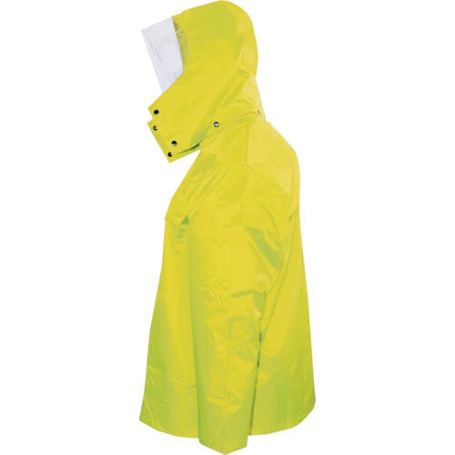 Munsingwear 蛍光イエロー レインウェア　上下セット 前垣 PVCレインスーツ 蛍光イエロー AP300FYE MAEGAKI カッパ 合羽