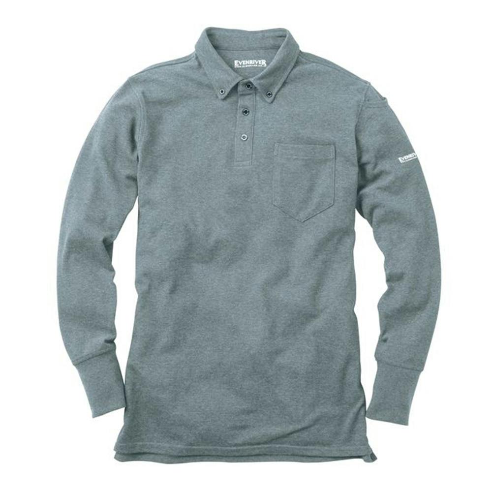 NR406 長ポロ 38グレー 3L