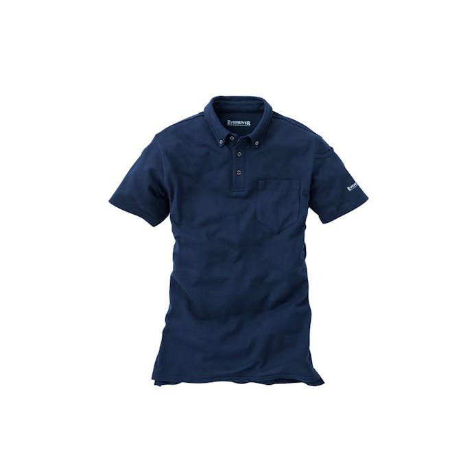 イーブンリバー ソフトドライポロシャツ 半袖 04ネイビー 3L NR416(販売終了)