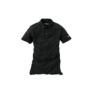 イーブンリバー ソフトドライポロシャツ 半袖 05ブラック L NR416(販売終了)