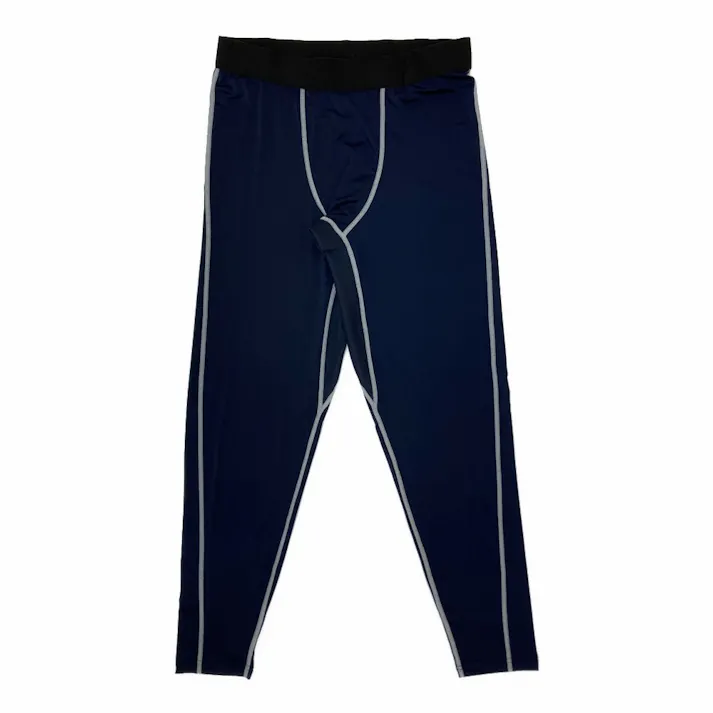 冷感&遮熱フィットアンダー ロングスパッツコンプレッション ネイビー L