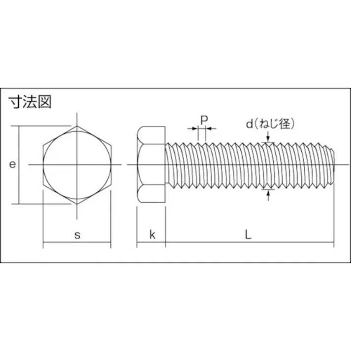 【CAINZ-DASH】コノエ 六角ボルト ステンレス 全ねじ M8x50 (100本入) BT-SUS-0850【別送品】