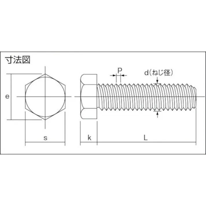 【CAINZ-DASH】コノエ 六角ボルト ステンレス 全ねじ M10x50 (100本入) BT-SUS-1050【別送品】