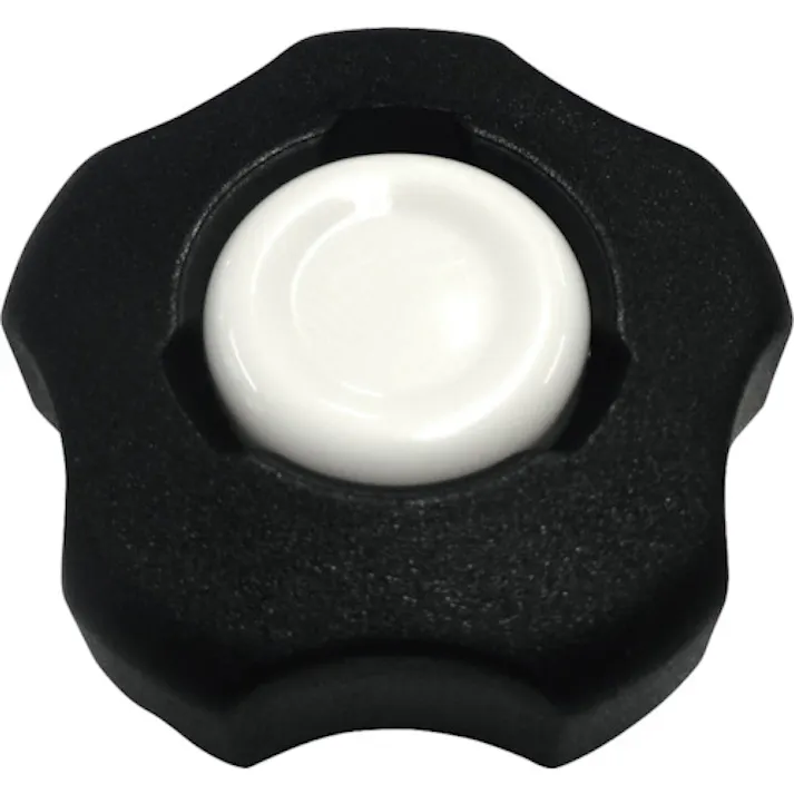 【CAINZ-DASH】コノエ ノブスターN 黒-白 M8(10個入) KNOBSTARN-BW-8【別送品】