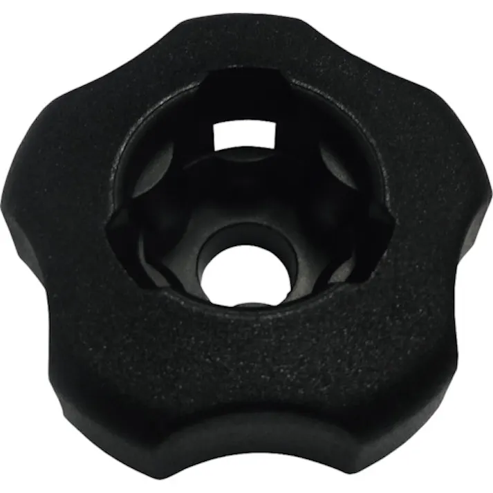 【CAINZ-DASH】コノエ ノブスターN 黒-オレンジ M12(10個入) KNOBSTARN-BO-12【別送品】