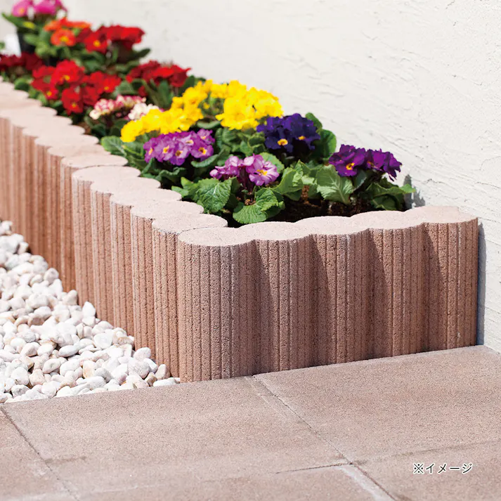 フラワーツーフェイス オレンジ 370×190×90