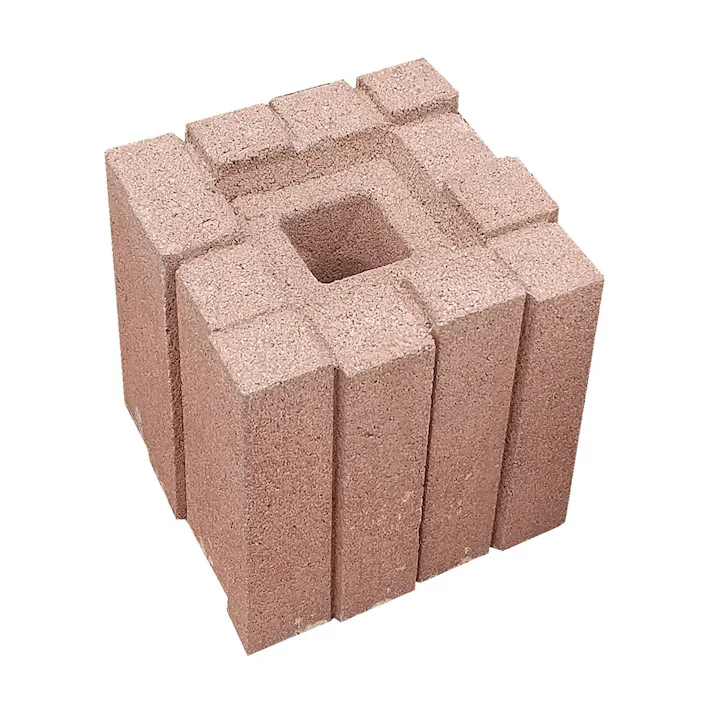 ソーラーライト用ベース レッド