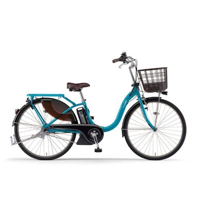 【自転車】《ヤマハ》 電動アシスト自転車 PAS With パス ウィズ 24インチ アクアシアン(販売終了)