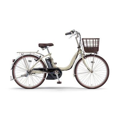 【自転車】《ヤマハ》 電動アシスト自転車 PAS SION-U パス シオンユー 24インチ アイボリー(販売終了)