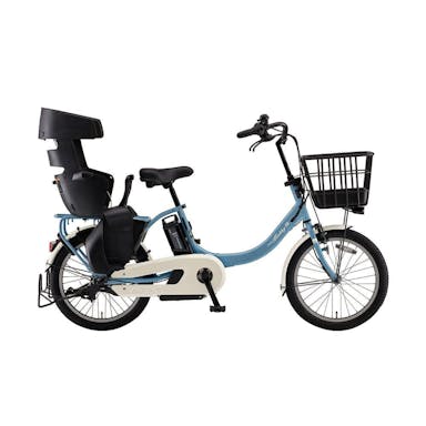 【自転車】《ヤマハ》 電動アシスト自転車 PAS Babby un SPリヤチャイルドシート標準装備モデル 20インチ パウダーブルー2(販売終了)