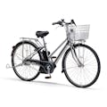 【自転車】《ヤマハ》 電動アシスト自転車 PAS シティSP5 27インチ ミラーシルバー(販売終了)