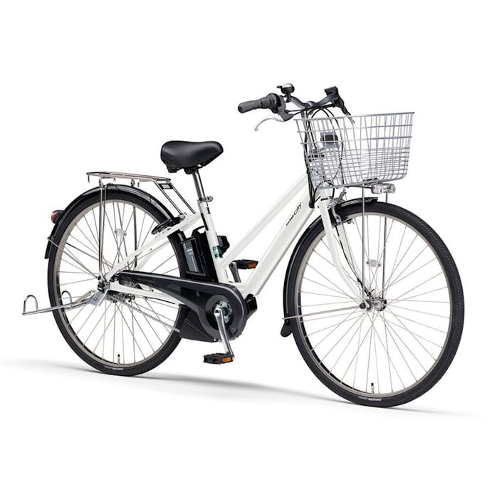 【自転車】《ヤマハ》 電動アシスト自転車 PAS シティSP5 27インチ スノーホワイト(販売終了)