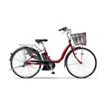 【自転車】《ヤマハ》 電動アシスト自転車 PAS Cheer パス チア 26インチ ダークメタリックレッド2(販売終了)
