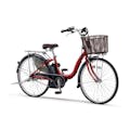 【自転車】《ヤマハ》 電動アシスト自転車 PAS Cheer パス チア 26インチ ダークメタリックレッド2(販売終了)