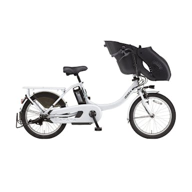 【自転車】《ヤマハ》 電動アシスト自転車 PAS Kiss mini un SP 20型 ピュアパールホワイト(販売終了)