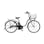 【自転車】《ヤマハ》22年 電動アシスト自転車 PAS Cheer 26インチ PA26CH ピュアシルバー