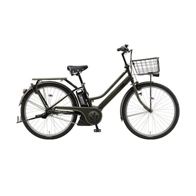 【自転車】《ヤマハ》 電動アシスト自転車 PAS RIN PA26RN マットオリーブ(販売終了)