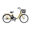 【自転車】《ヤマハ》電動アシスト自転車 PAS SION-U24型 PA24SU グロススモークイエロー(販売終了)