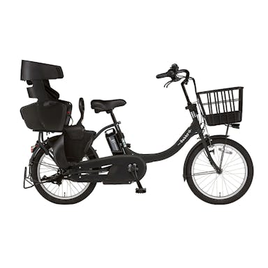 【自転車】《ヤマハ》23年モデル 電動アシスト自転車 PAS Babby un SP 20インチ 内装3段変速 マットブラック2 PA20HGSB3J