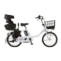【自転車】《ヤマハ》 電動アシスト自転車 PAS Babby un SP 20インチ 内装3段変速 ピュアパールホワイト(販売終了)