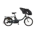 【自転車】《ヤマハ》電動アシスト自転車 PAS Kiss mini un SP 20インチ 内装3段変速 PA20KSP ディープレイクグリーン(販売終了)