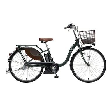 【自転車】《ヤマハ》 電動アシスト自転車 PAS With26 26インチ 内装3段変速 ディープレイクグリーン(販売終了)