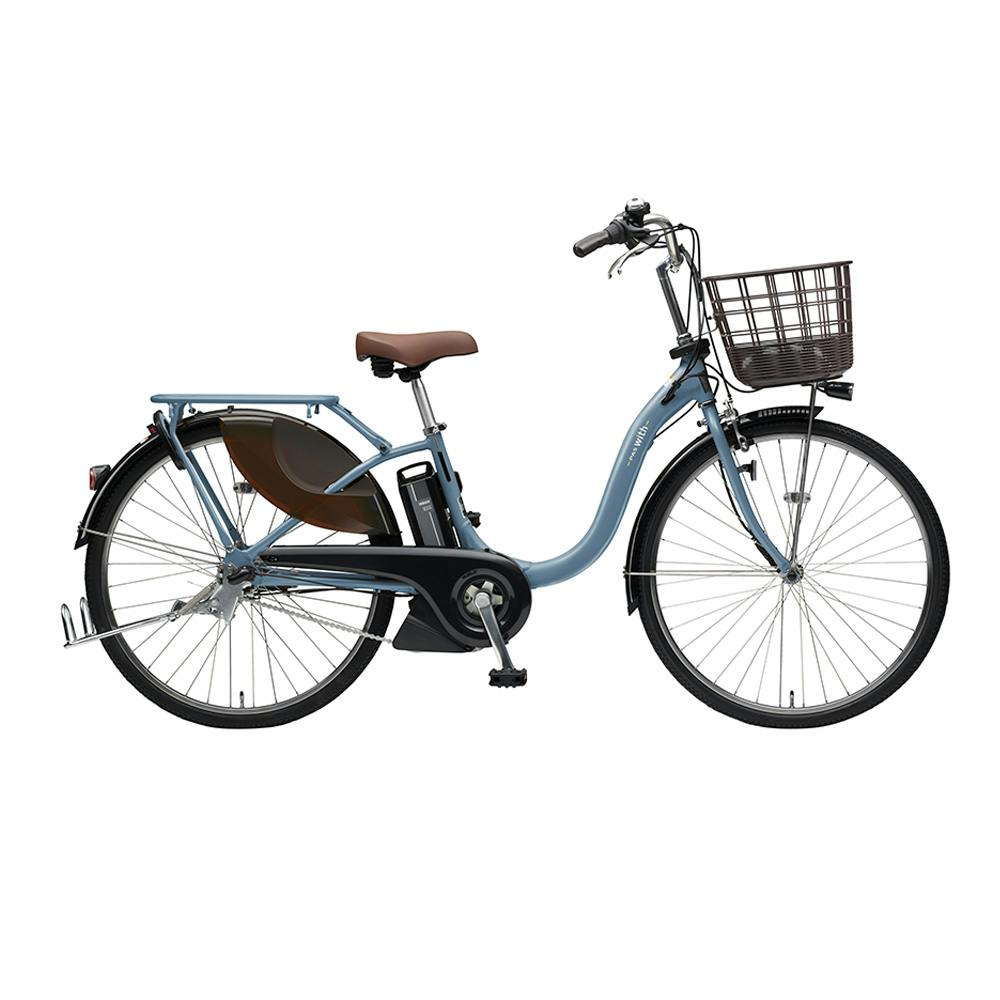 【自転車】《ヤマハ》 電動アシスト自転車 PAS With26 26インチ 内装3段変速 パウダーブルー2(販売終了)