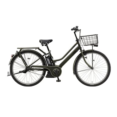 【自転車】《ヤマハ》23年モデル 電動アシスト自転車 PAS RIN 26インチ 内装3段変速 マットオリーブ PA26DGRN3J
