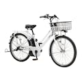 【自転車】《ヤマハ》 電動アシスト自転車 PAS RIN 26インチ 内装3段変速 スノーホワイト(販売終了)