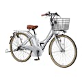 【自転車】《ヤマハ》 電動アシスト自転車 PAS Ami 26インチ 内装3段変速 マットライトグレー(販売終了)