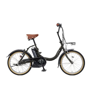 【自転車】《ヤマハ》電動アシスト自転車 PAS CITY-C 20インチ 内装3段変速 マットオリーブ