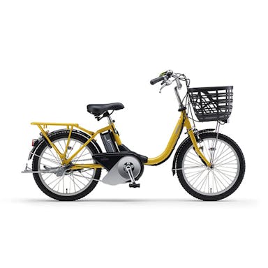 【自転車】《ヤマハ》電動アシスト自転車 PAS SION-U 20インチ PA20SU グロススモークイエロー(販売終了)