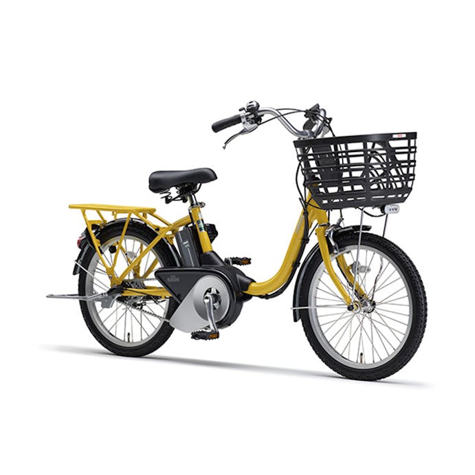 【自転車】《ヤマハ》電動アシスト自転車 PAS SION-U 20インチ PA20SU グロススモークイエロー(販売終了)