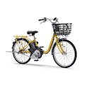 【自転車】《ヤマハ》電動アシスト自転車 PAS SION-U 24インチ PA24SU グロススモークイエロー(販売終了)