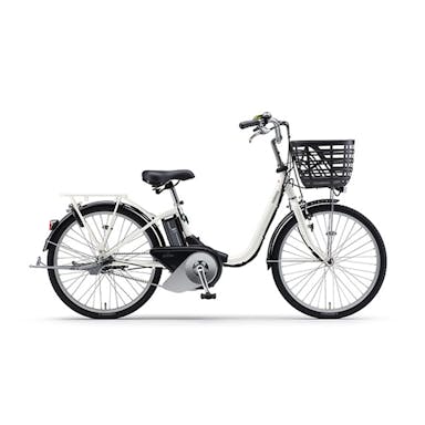 【自転車】《ヤマハ》電動アシスト自転車 PAS SION-U 24インチ PA24SU スノーホワイト(販売終了)