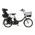【自転車】《ヤマハ》24年モデル 電動アシスト自転車 PAS Babby un SPリヤチャイルドシート標準装備モデル 20型 内装3段 マットブラック2