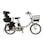 【自転車】《ヤマハ》24年モデル 電動アシスト自転車 PAS Babby un SPリヤチャイルドシート標準装備モデル20型内装3段 マットグレイッシュベージュ