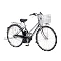 【自転車】《ヤマハ》24年モデル 電動アシスト自転車 PAS CITY-SP5 内装5段変速 ミラーシルバー