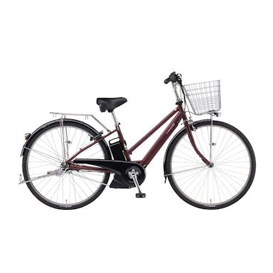 【自転車】《ヤマハ》24年モデル 電動アシスト自転車 PAS CITY-SP5 27インチ 内装5段変速 バーガンディ
