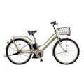 【自転車】《ヤマハ》24年モデル 電動アシスト自転車 PAS RIN 26インチ 内装3段変速 マカロンラテ