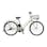 【自転車】《ヤマハ》24年モデル 電動アシスト自転車 PAS RIN 26インチ 内装3段変速 ホワイトオレ