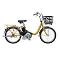 【自転車】《ヤマハ》24年モデル 電動アシスト自転車 PAS SION-U20 グロススモークイエロー