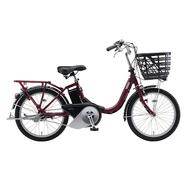 【自転車】《ヤマハ》24年モデル 電動アシスト自転車 PAS SION-U20 内装3段 ユールビーレッド