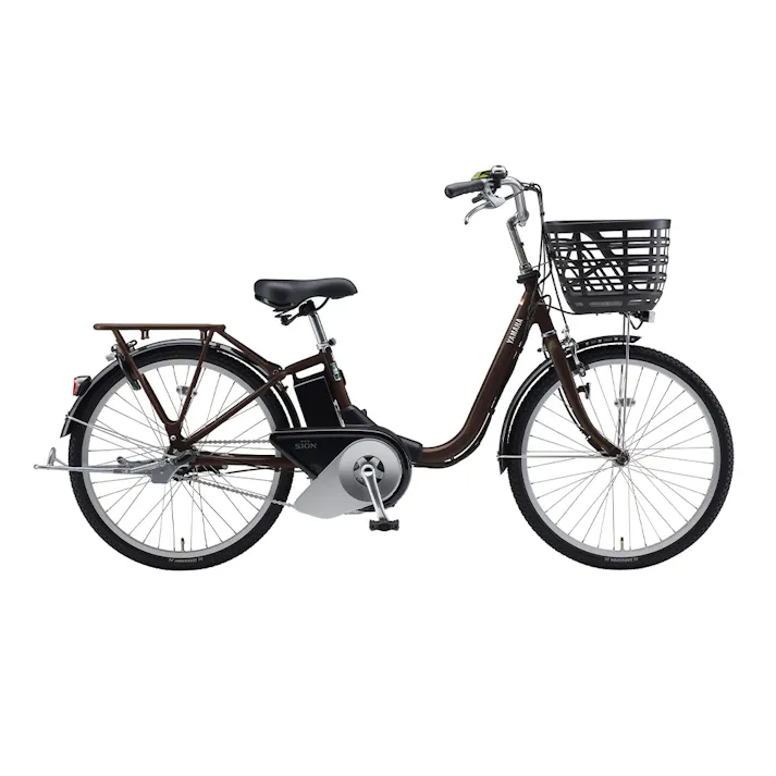 【自転車】電動アシスト自転車 PAS SION-U パス シオン ユー 24型 内装3段 カカオ